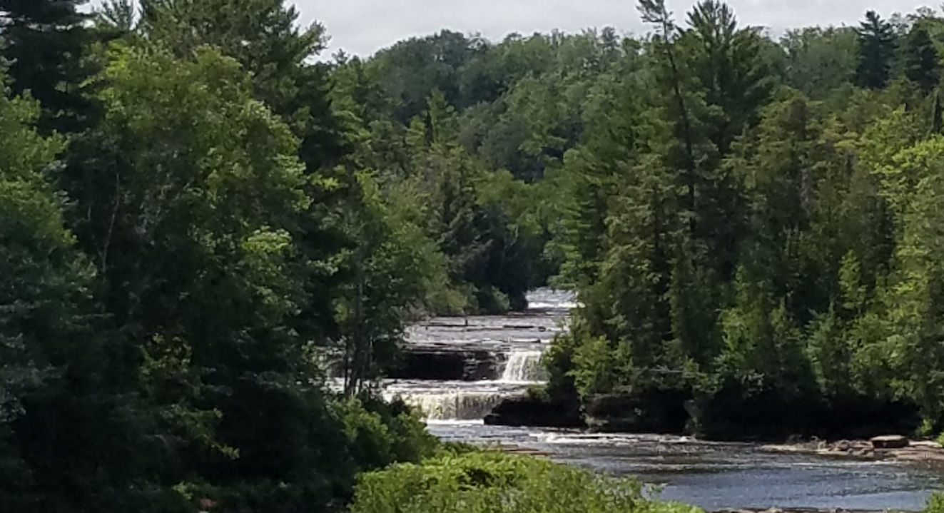 Picture of Lower Falls from the Lookout on Main Path Picture of Lower Falls from the Lookout on Main Path